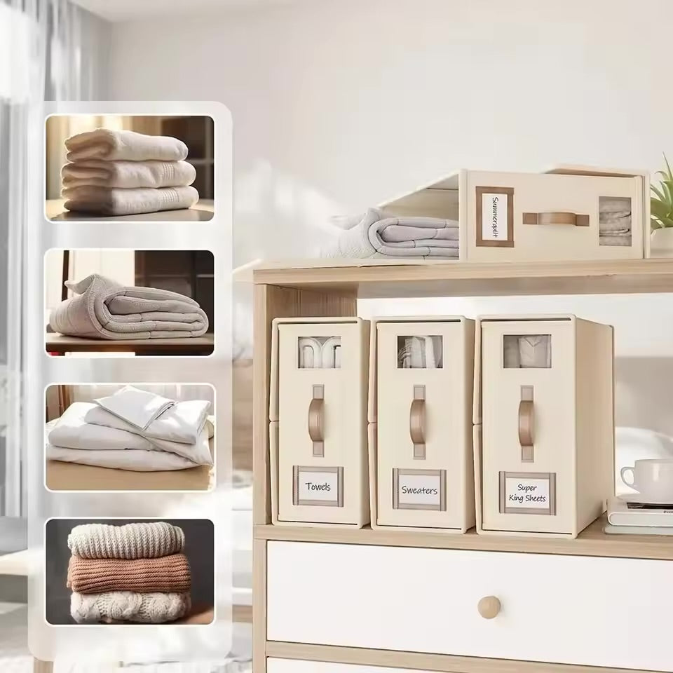 Foldable, Stackable Storage box