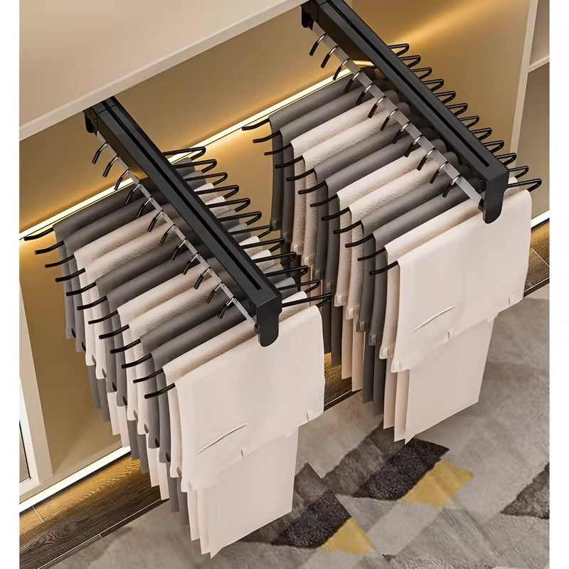 Pull-out Retractable Clothes Rack Hanger