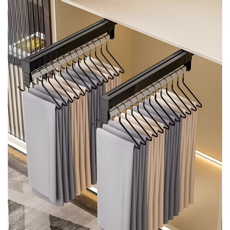 Pull-out Retractable Clothes Rack Hanger