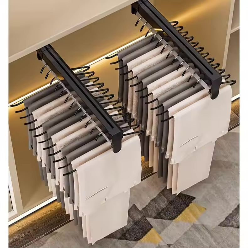 Pull-out Retractable Clothes Rack Hanger