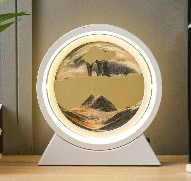 FLOWING QUICK SAND LAMP DECOR