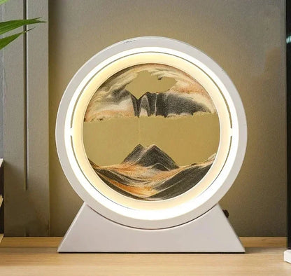 FLOWING QUICK SAND LAMP DECOR