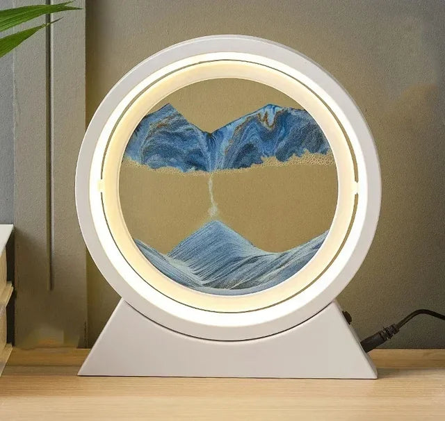 FLOWING QUICK SAND LAMP DECOR