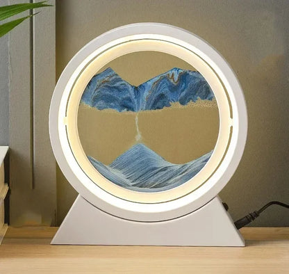 FLOWING QUICK SAND LAMP DECOR