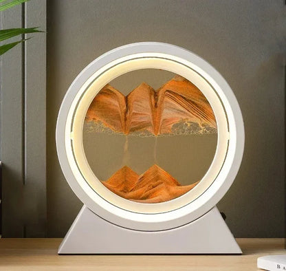 FLOWING QUICK SAND LAMP DECOR