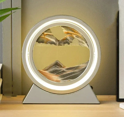 FLOWING QUICK SAND LAMP DECOR