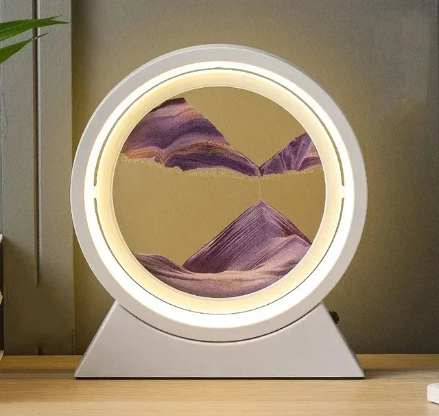 FLOWING QUICK SAND LAMP DECOR