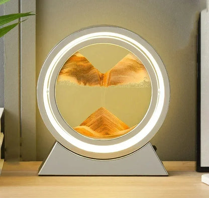 FLOWING QUICK SAND LAMP DECOR