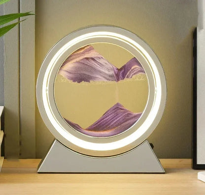 FLOWING QUICK SAND LAMP DECOR