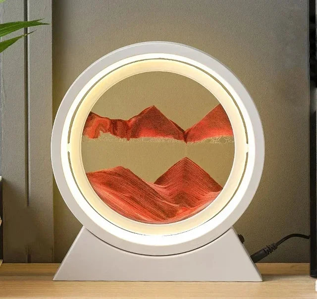 FLOWING QUICK SAND LAMP DECOR