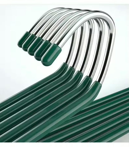 25/35cm Stainless Steel Pants Hanger Closet Organizer 10pcs