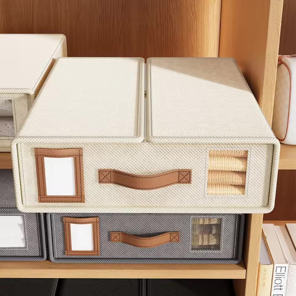 Foldable, Stackable Storage box