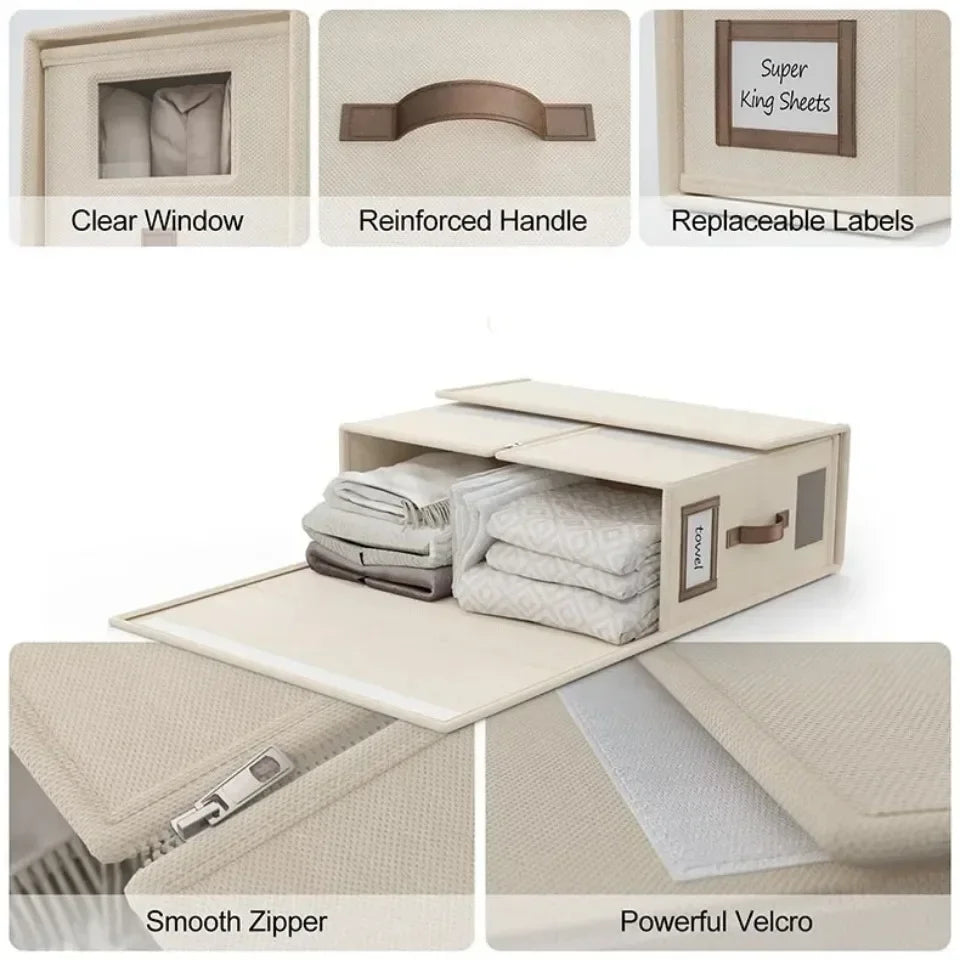 Foldable, Stackable Storage box