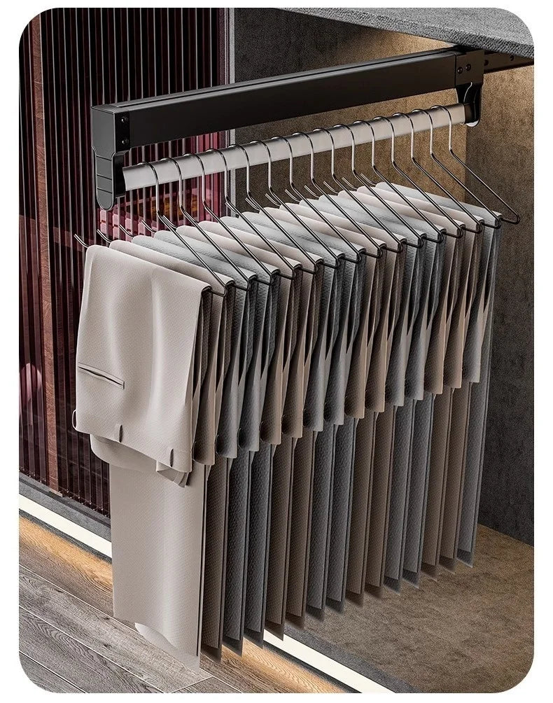 Pull-out Retractable Clothes Rack Hanger