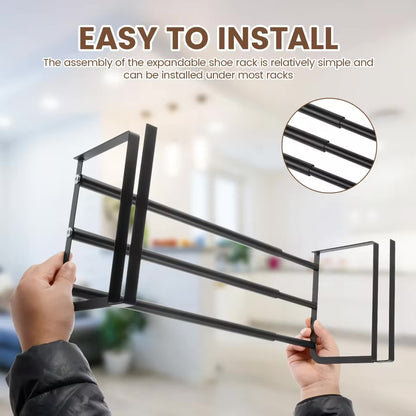Expandable Hanging Storage Shelf Household Space Saver